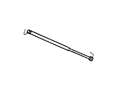 Jeep Wrangler Lift Support - 55076310AB